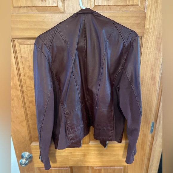 Express Minus the Leather Double Peplum Jacket - Picture 11 of 16